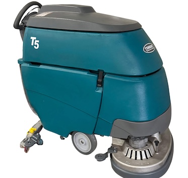 Used Tennant T5 28-inch Disk Walk behind scrubber